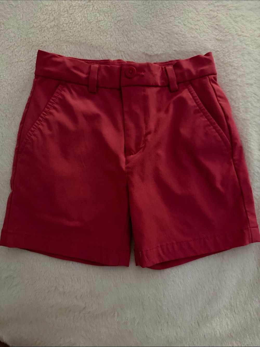 TODDLER Boy salmon colored vineyard vines shorts